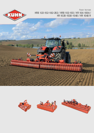 Herses rotatives Kuhn HR 3530
