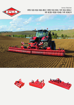 Herses rotatives Kuhn HR 3530