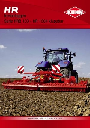 Herses rotatives Kuhn HR 4004 DR 