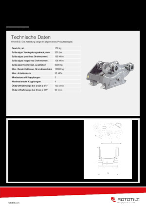 Coupleurs rapides Rototilt® QC60-4 