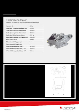 Coupleurs rapides Rototilt® QC70 