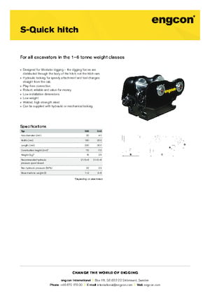 Coupleurs rapides engcon S40