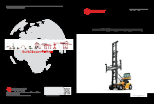 Reach stacker Sany SDCY90K6H2