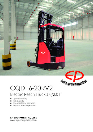 Chariots élévateurs pousseurs électriques EP CQD20RV2