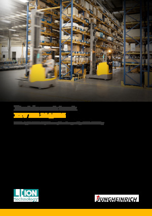 Chariots élévateurs pousseurs électriques Jungheinrich ETV MB 216