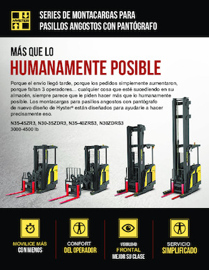 Chariots élévateurs pousseurs électriques Hyster N30ZDRS3 
