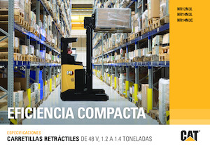 Chariots élévateurs pousseurs électriques Caterpillar NR14N3L