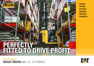 Chariots élévateurs pousseurs électriques Caterpillar NR20N3