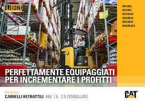 Chariots élévateurs pousseurs électriques Caterpillar NR20N3