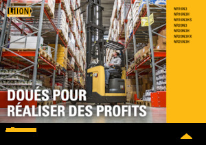 Chariots élévateurs pousseurs électriques Caterpillar NR16N3HS