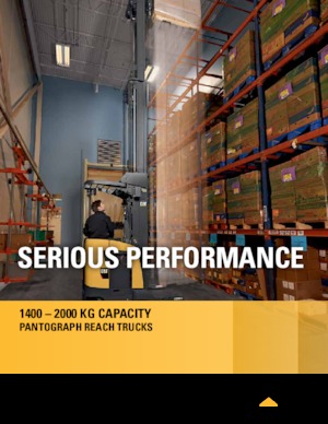 Chariots élévateurs pousseurs électriques Caterpillar NR20