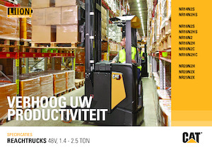 Chariots élévateurs pousseurs électriques Caterpillar NR16N2H