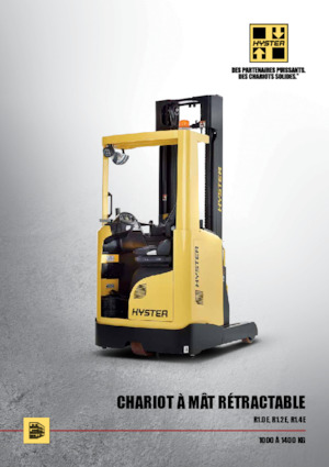 Chariots élévateurs pousseurs électriques Hyster R1.0E