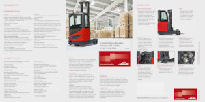 Chariots élévateurs pousseurs électriques Linde R16G Std.