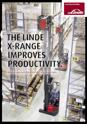 Chariots élévateurs pousseurs électriques Linde R14X High