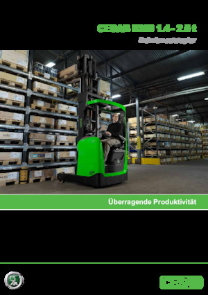 Chariots élévateurs pousseurs électriques Cesab R314