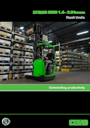 Chariots élévateurs pousseurs électriques Cesab R314