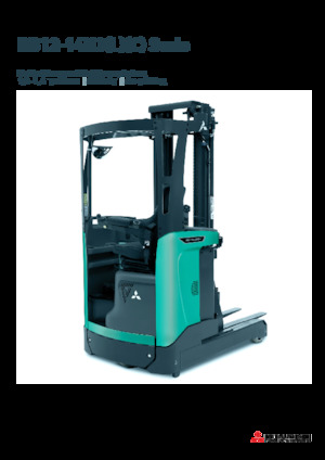 Chariots élévateurs pousseurs électriques Mitsubishi RB14N3C  