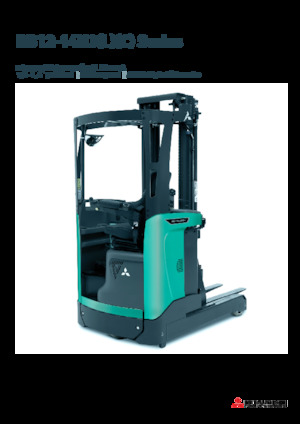 Chariots élévateurs pousseurs électriques Mitsubishi RB14N3C  