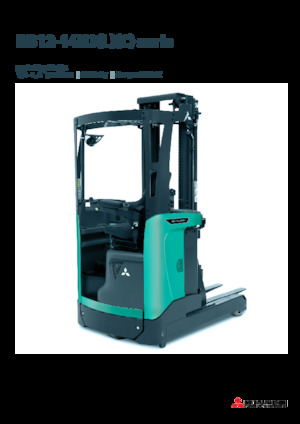 Chariots élévateurs pousseurs électriques Mitsubishi RB14N3C  