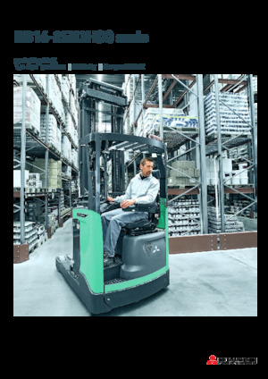 Chariots élévateurs pousseurs électriques Mitsubishi RB16N3H  