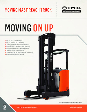 Chariots élévateurs pousseurs électriques Toyota RRE 160 H