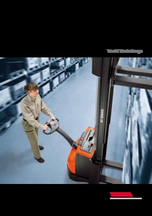 Chariots élévateurs pousseurs électriques BT RWE 120