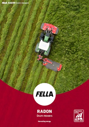 Faucheuses  arrières tambour sans conditionneur Fella Radon 225