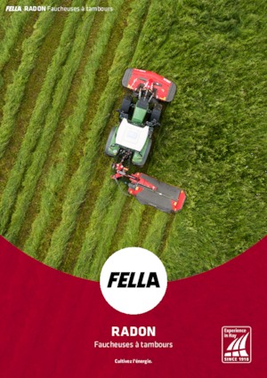 Faucheuses  arrières tambour sans conditionneur Fella Radon 225