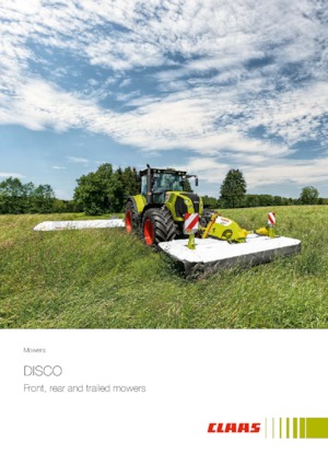 Faucheuses  arrières disques avec conditionneurs Claas Disco 3150 C