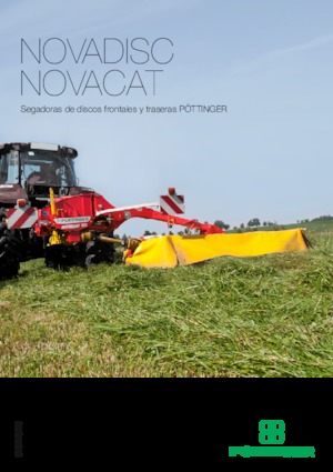 Faucheuses  arrières disques sans conditionneurs Pöttinger NovaCat 352 CF
