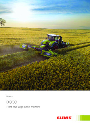 Faucheuses  arrières disques avec conditionneurs Claas Disco 9700 C Business