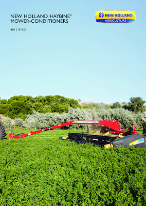 Faucheuses  arrières disques avec conditionneurs New Holland 488