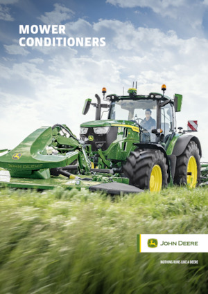 Faucheuses  arrières disques avec conditionneurs John Deere R930R