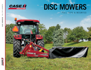 Faucheuses  arrières disques sans conditionneurs Case IH MDX21