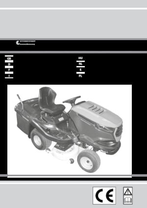 Tondeuses à gazon autoportées et tracteurs de jardin Efco EF 106/16 K H