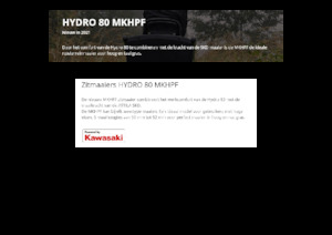 Tondeuses à gazon autoportées et tracteurs de jardin Etesia HYDRO 80 MKHPF