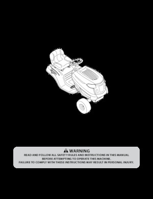 Tondeuses à gazon autoportées et tracteurs de jardin Rover Rancher 547/42