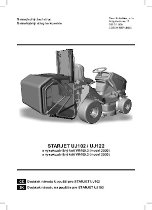Tondeuses à gazon autoportées et tracteurs de jardin SECO Starjet P6 4x4 Pro