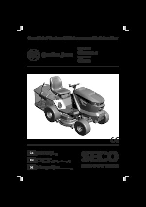 Tondeuses à gazon autoportées et tracteurs de jardin SECO Starjet P6 Pro