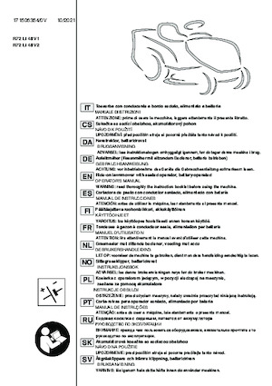 Tondeuses à gazon autoportées et tracteurs de jardin Stiga Swift 372e