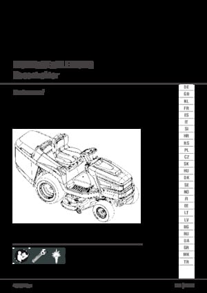 Tondeuses à gazon autoportées et tracteurs de jardin AL-KO T22-110.0 HDH-A V2