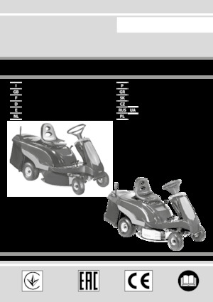 Tondeuses à gazon autoportées et tracteurs de jardin Efco ZEPHYR 72/12,5 K H