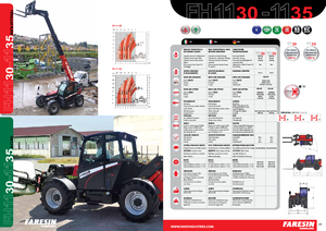 Chariot Élévateur Télescopique Faresin Handlers 11.35