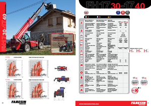 Chariot Élévateur Télescopique Faresin Handlers 17.3