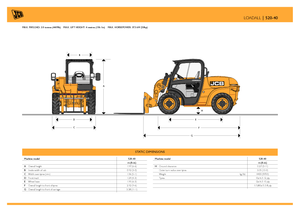 Chariot Élévateur Télescopique JCB 520-40