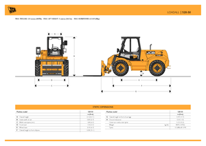 Chariot Élévateur Télescopique JCB 520-50