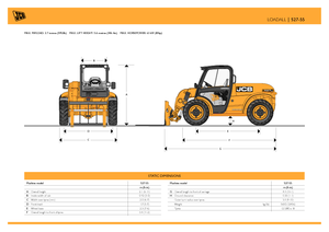 Chariot Élévateur Télescopique JCB 527-55