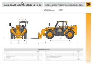 Chariot Élévateur Télescopique JCB 533-105