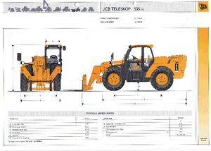 Chariot Élévateur Télescopique JCB 535-125
